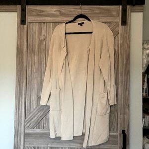 COPY - JCrew linen sweater jacket XXL